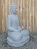  Product image 3 of the product “Seated Buddha made of Riverstone in Dhyana position - gesture of meditation, H. 85cm. ”